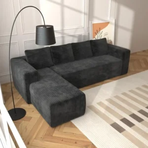 Modern L-Shaped Sectional Sofa